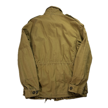 Polo Ralph Lauren Khaki Tan Army Military Field Jacket - L
