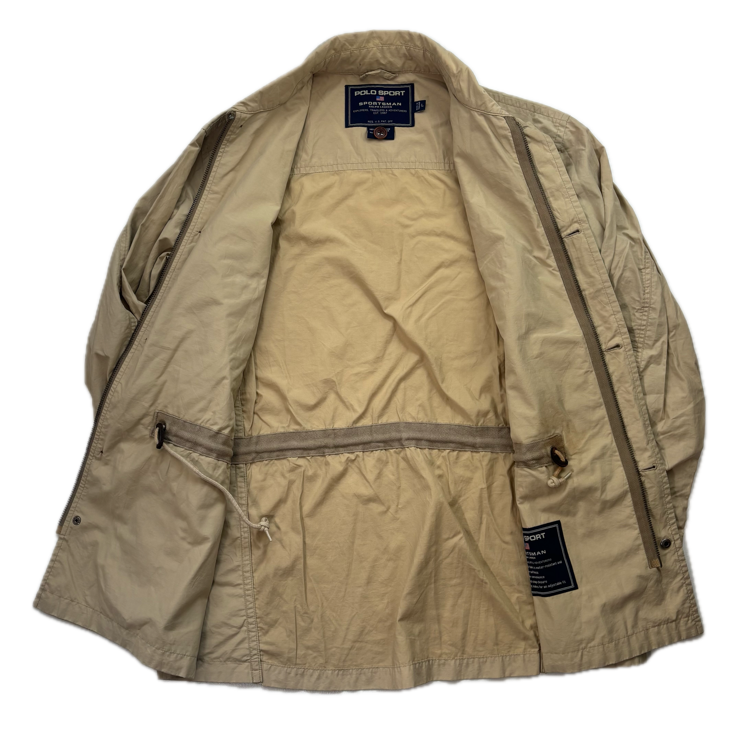 Ralph Lauren Polo Sportsman Beige Field Jacket - L