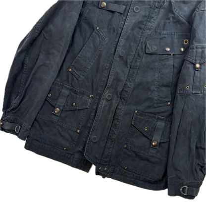 Polo Ralph Lauren Navy Blue Utility Jacket Military - M