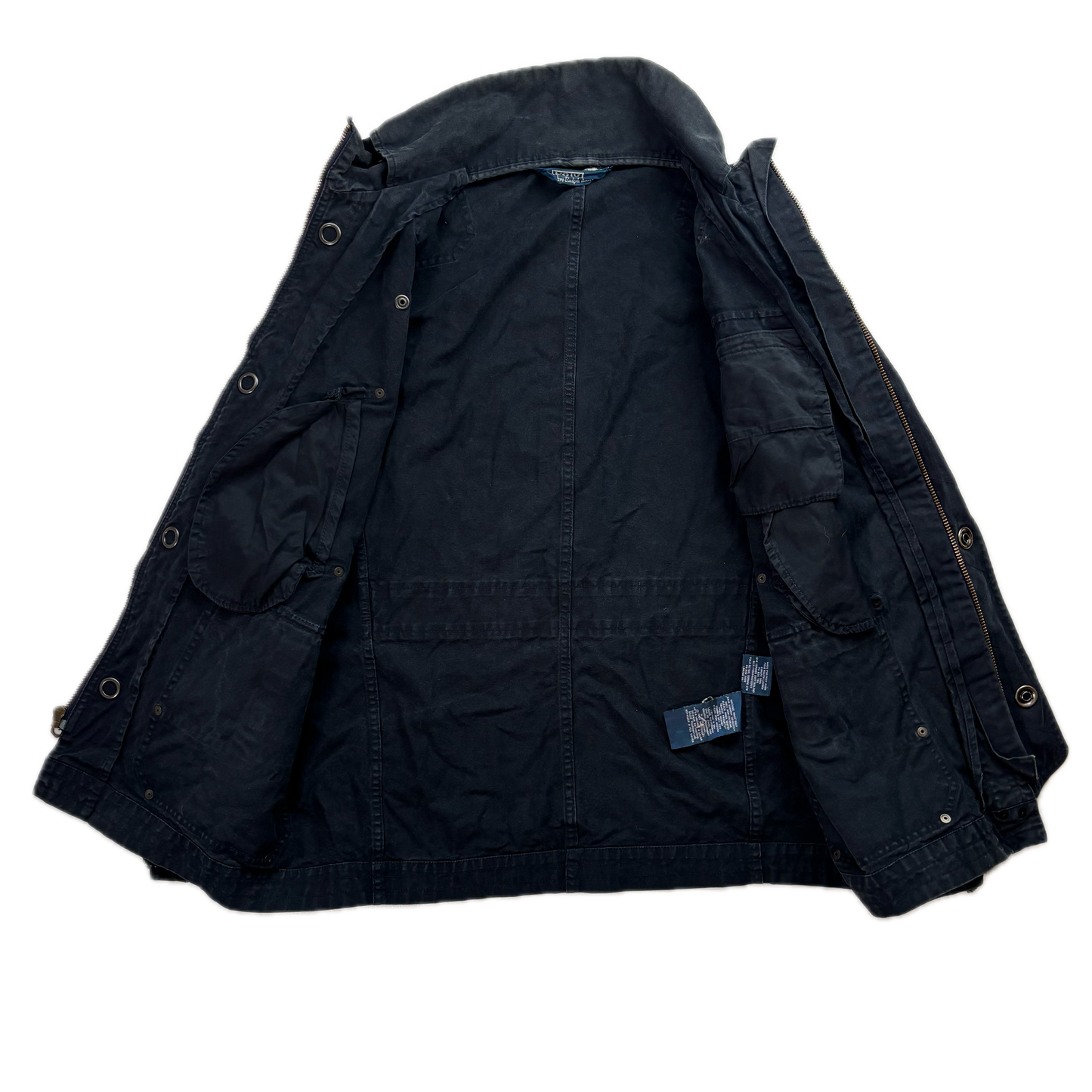 Polo Ralph Lauren Navy Blue Utility Jacket Military - M