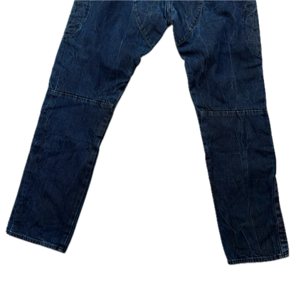 Ralph Lauren Black Label Jeans Biker Motorcycle Denim - 33x32