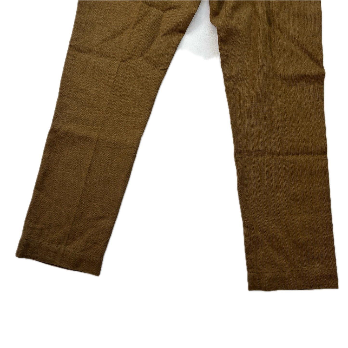 RRL Ralph Lauren Khaki Green Chinos Trouser  (Cotton / Wool) - 30x30
