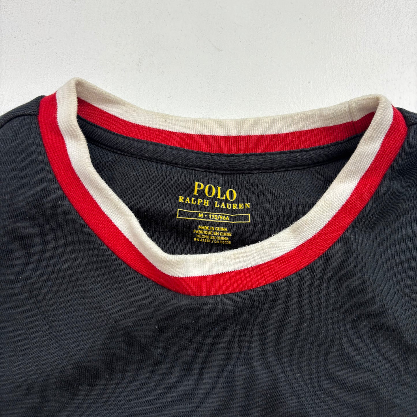 Polo Ralph Lauren Retro Black P-Wing Sweatshirt - M