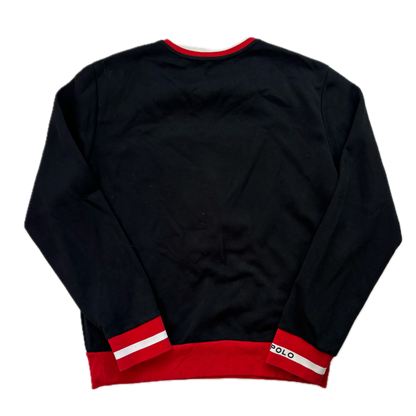 Polo Ralph Lauren Retro Black P-Wing Sweatshirt - M
