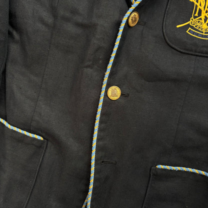 Polo Ralph Lauren Navy Rowing Crest Sports Jacket Blazer - S