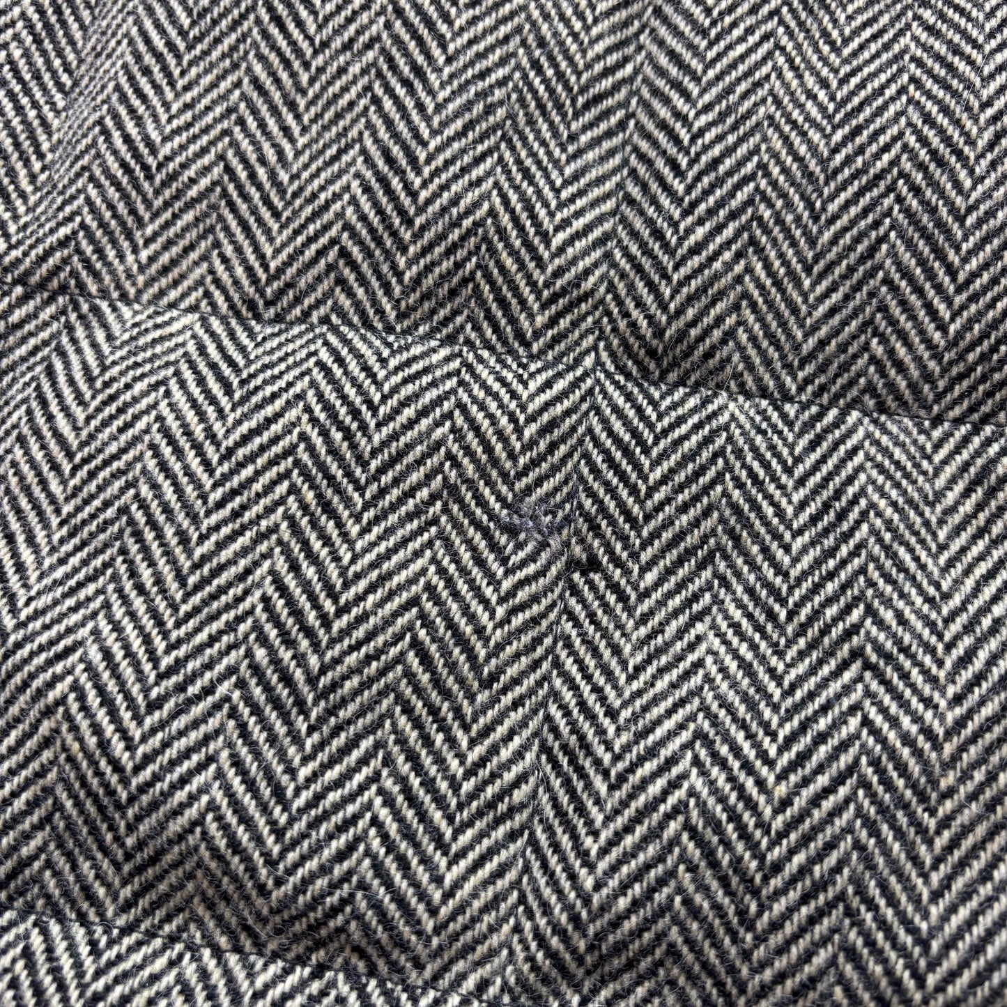 Polo Ralph Lauren Grey Herringbone Body Warmer Gilet Down Vest (Wool) - XL