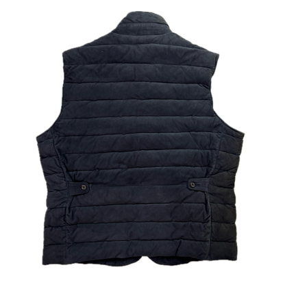 Polo Ralph Lauren Navy Suede Body Warmer Gilet  - L