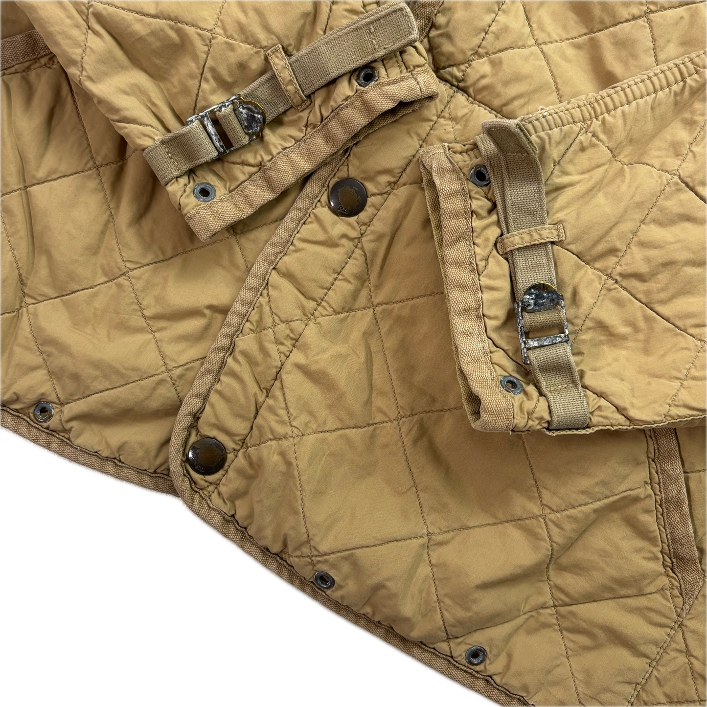 Polo Ralph Lauren Tan Quilted Liner Jacket  - XL