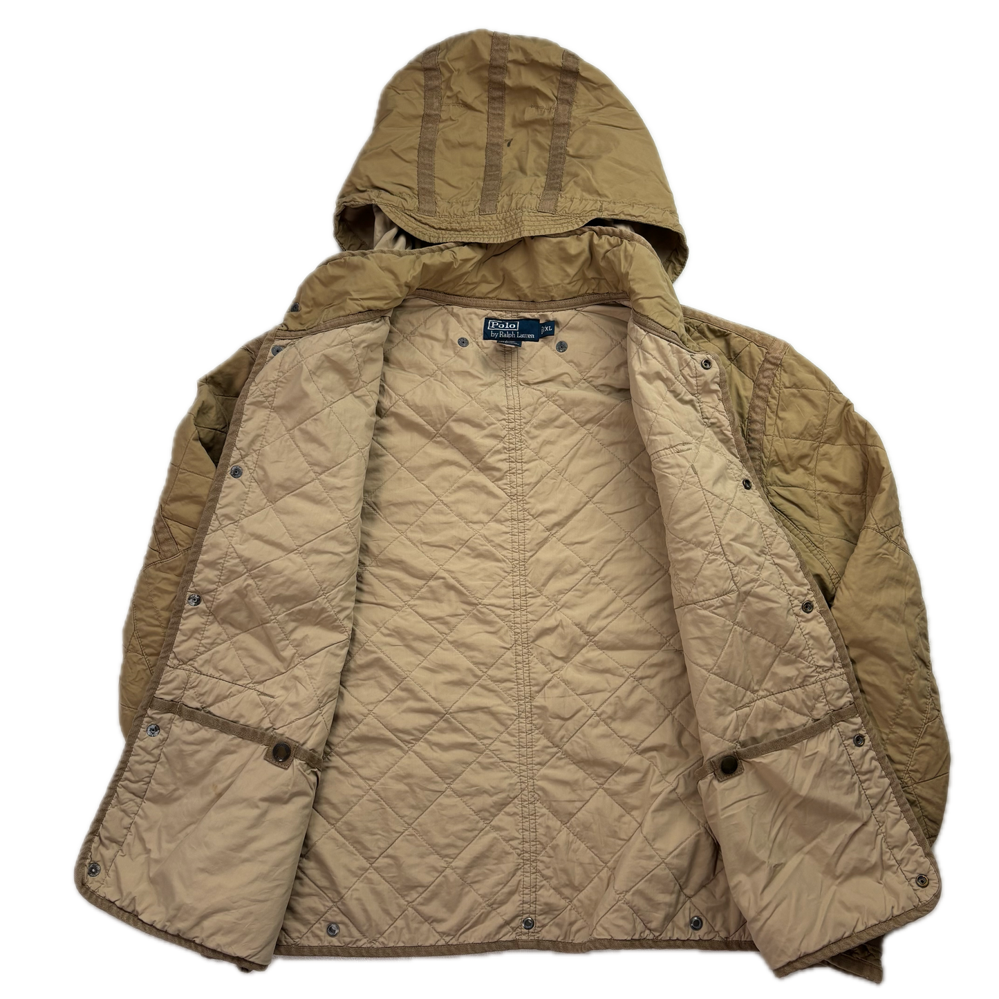 Polo Ralph Lauren Tan Quilted Liner Jacket  - XL