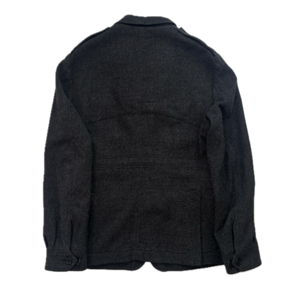 Polo Ralph Lauren Grey Military Safari Sports Coat Blazer (Wool)  - M