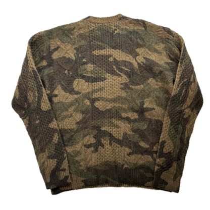Ralph Lauren Polo Country Camo Cable Knit Jumper (Wool) - L