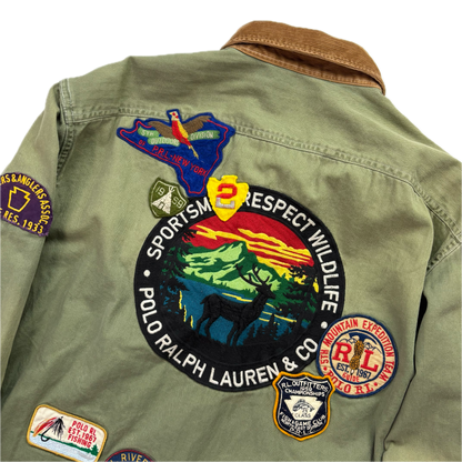 Polo Ralph Lauren Sportsman Wildlife Patch Patchwork  Shirt - XL