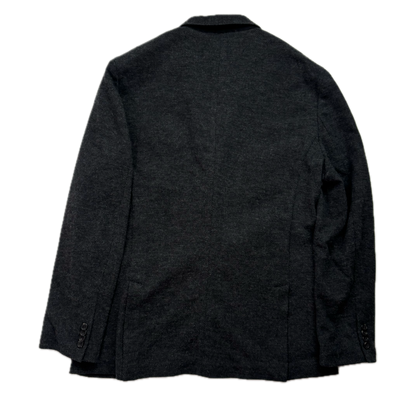 Polo Ralph Lauren Dark Grey Herringbone Blazer (Cotton Wool) - L