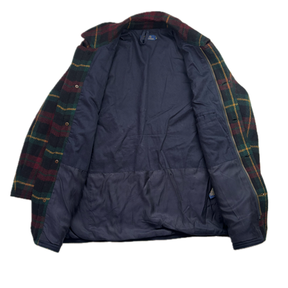Polo Ralph Lauren Tartan Plaid Hunting Field Jacket (Wool Alpaca) - M/L