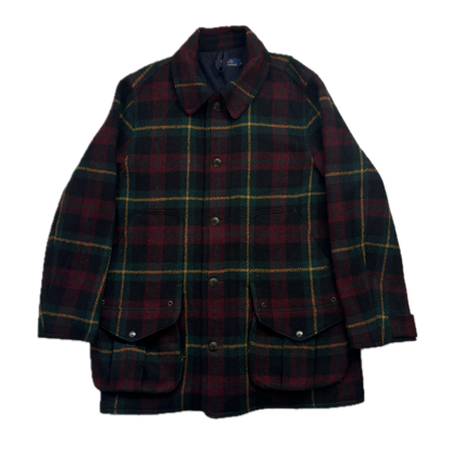 Polo Ralph Lauren Tartan Plaid Hunting Field Jacket (Wool Alpaca) - M/L