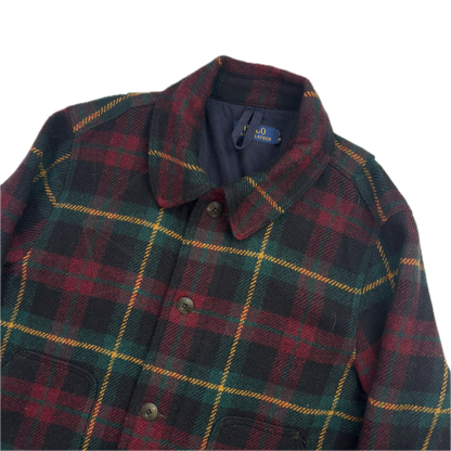 Polo Ralph Lauren Tartan Plaid Hunting Field Jacket (Wool Alpaca) - M/L