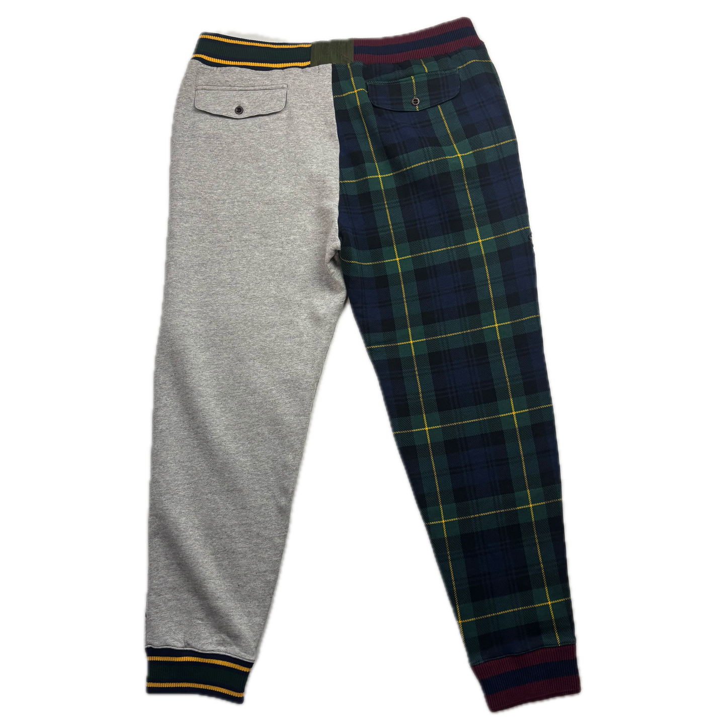 Polo Ralph Lauren Varsity Patchwork Blackwatch Joggers Track Pants - XXL