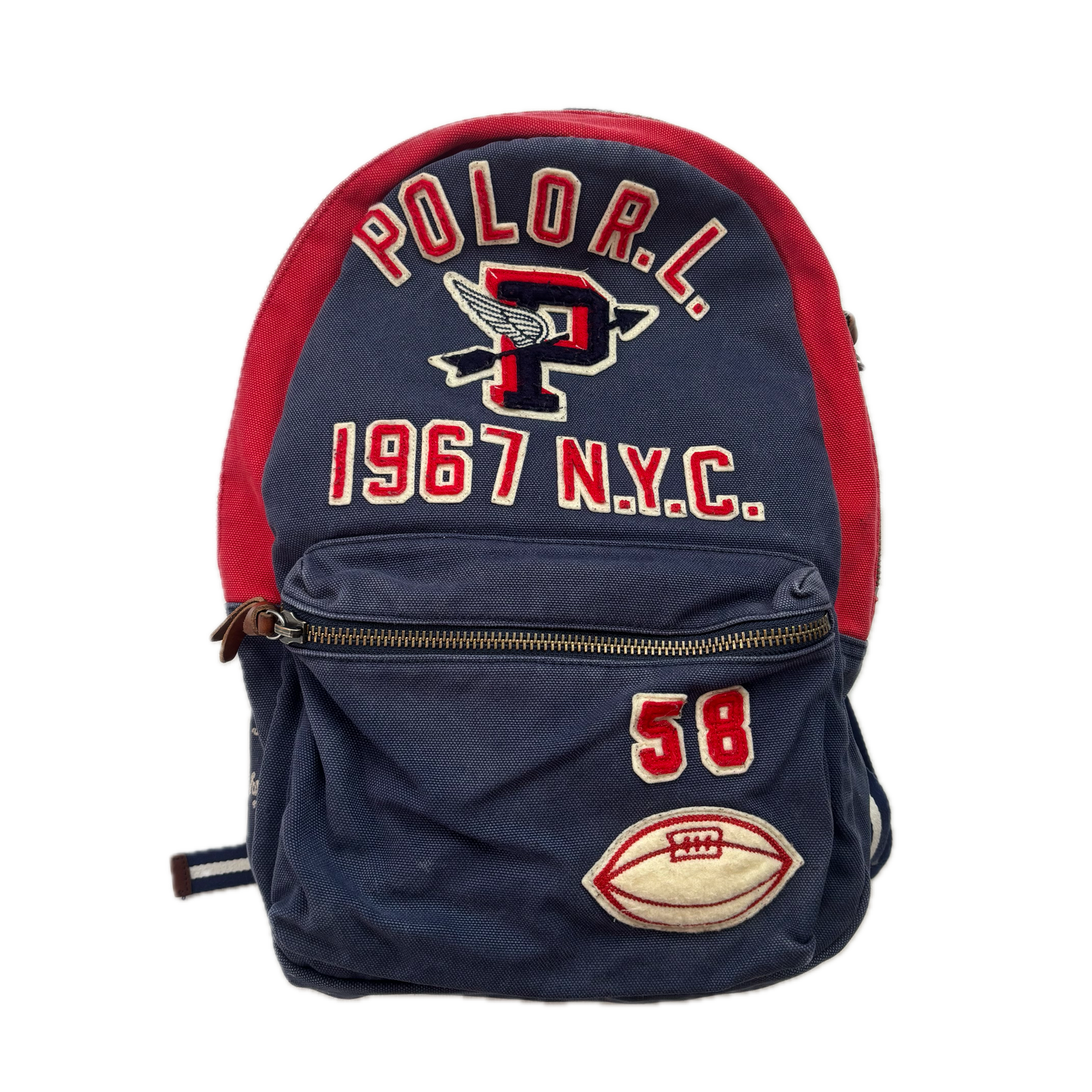 Polo Ralph Lauren Retro P-Wing Backpack Rucksack Bag
