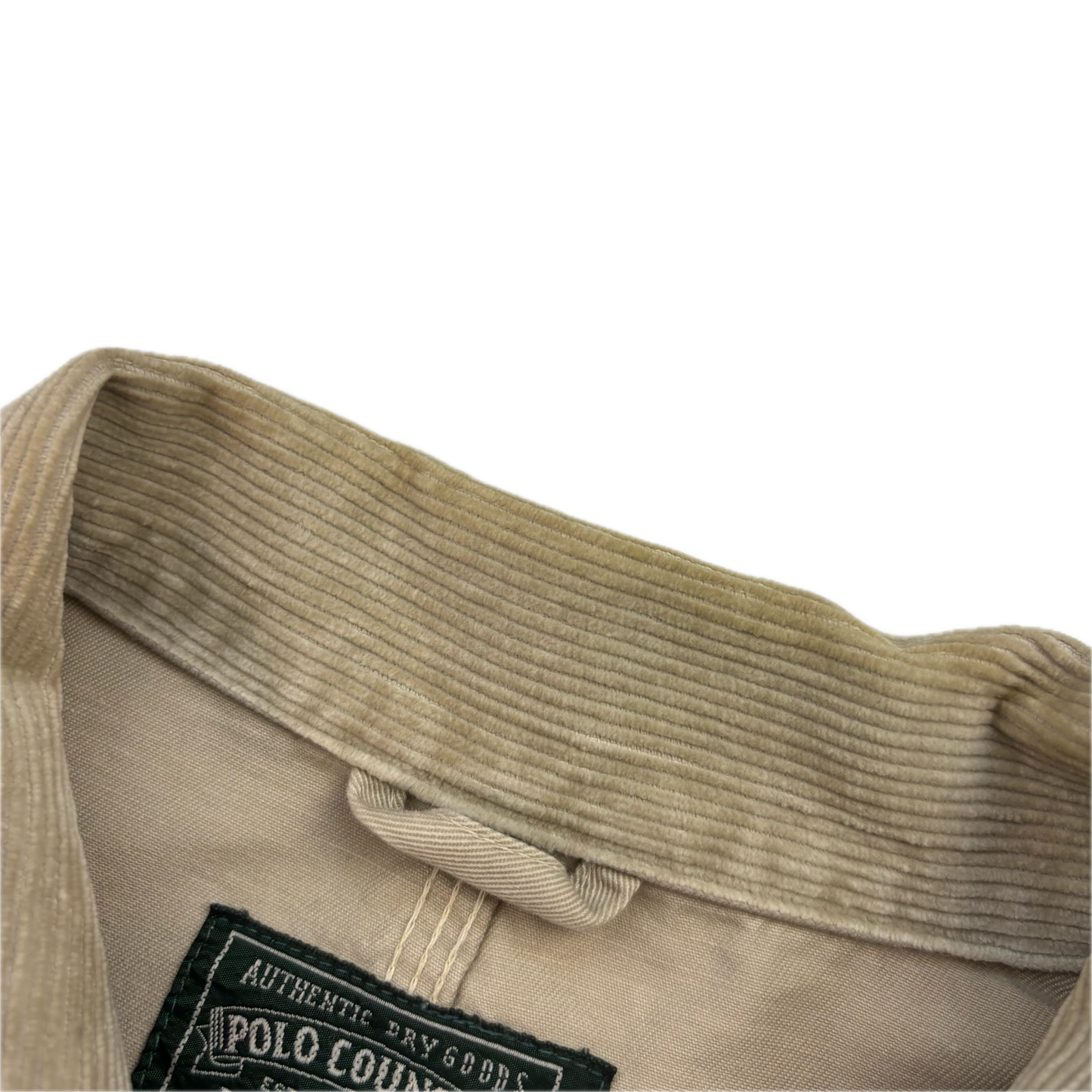 Polo Country Beige Chore Coat Workwear Jacket - L