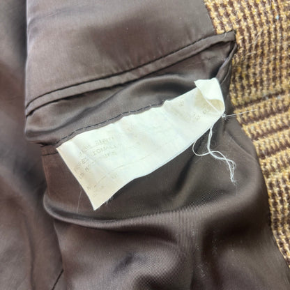 Polo Ralph Lauren Brown Glen Plaid Blazer (Wool) - 46R