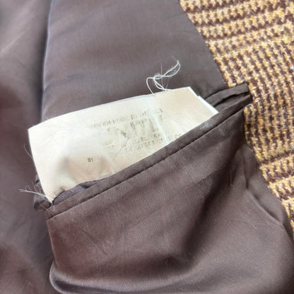 Polo Ralph Lauren Brown Glen Plaid Blazer (Wool) - 46R