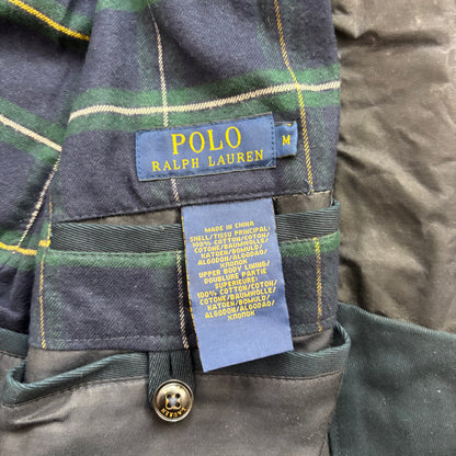 Polo Ralph Lauren Navy Waxed Sports Coat - M