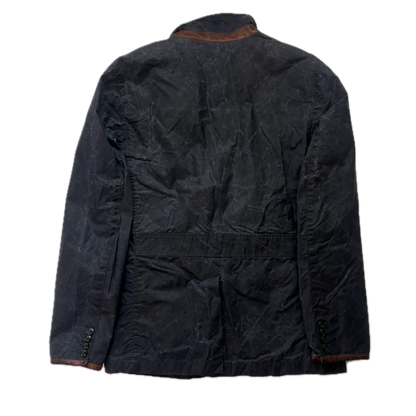 Polo Ralph Lauren Navy Waxed Sports Coat - M