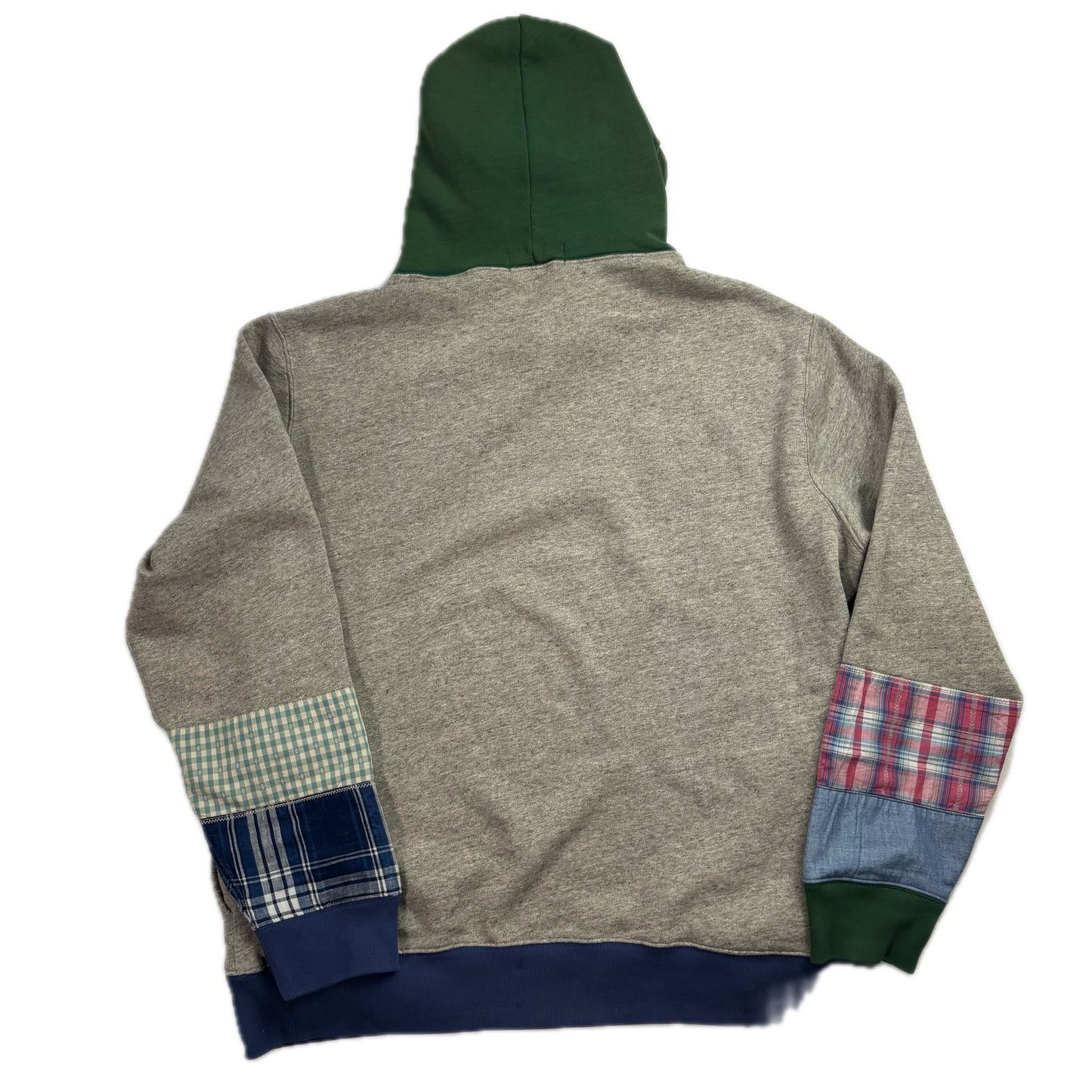 Polo Ralph Lauren Tractor Print Patchwork Hoodie - XL