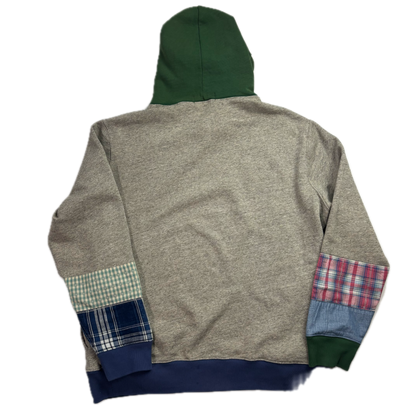 Polo Ralph Lauren Tractor Print Patchwork Hoodie - XL