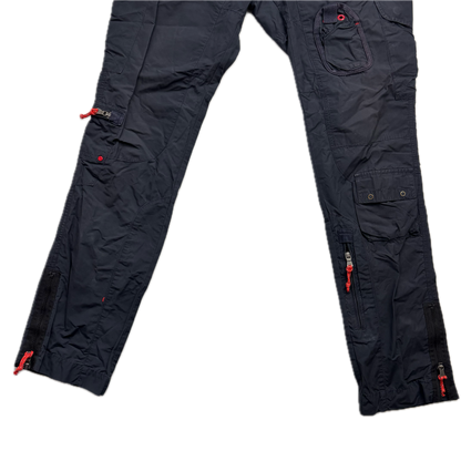 RLX Navy Blue Cargo Pants Utility Trousers- 34/34