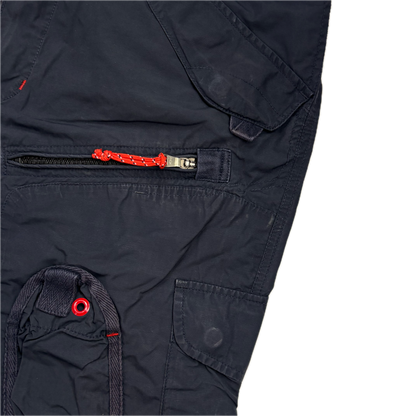 RLX Navy Blue Cargo Pants Utility Trousers- 34/34