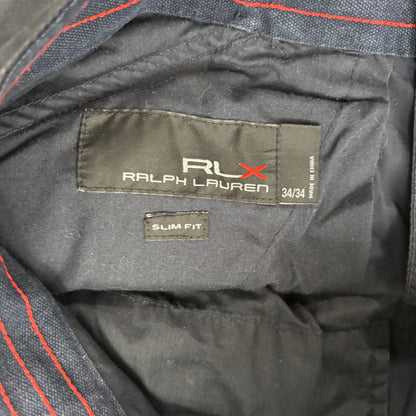 RLX Navy Blue Cargo Pants Utility Trousers- 34/34