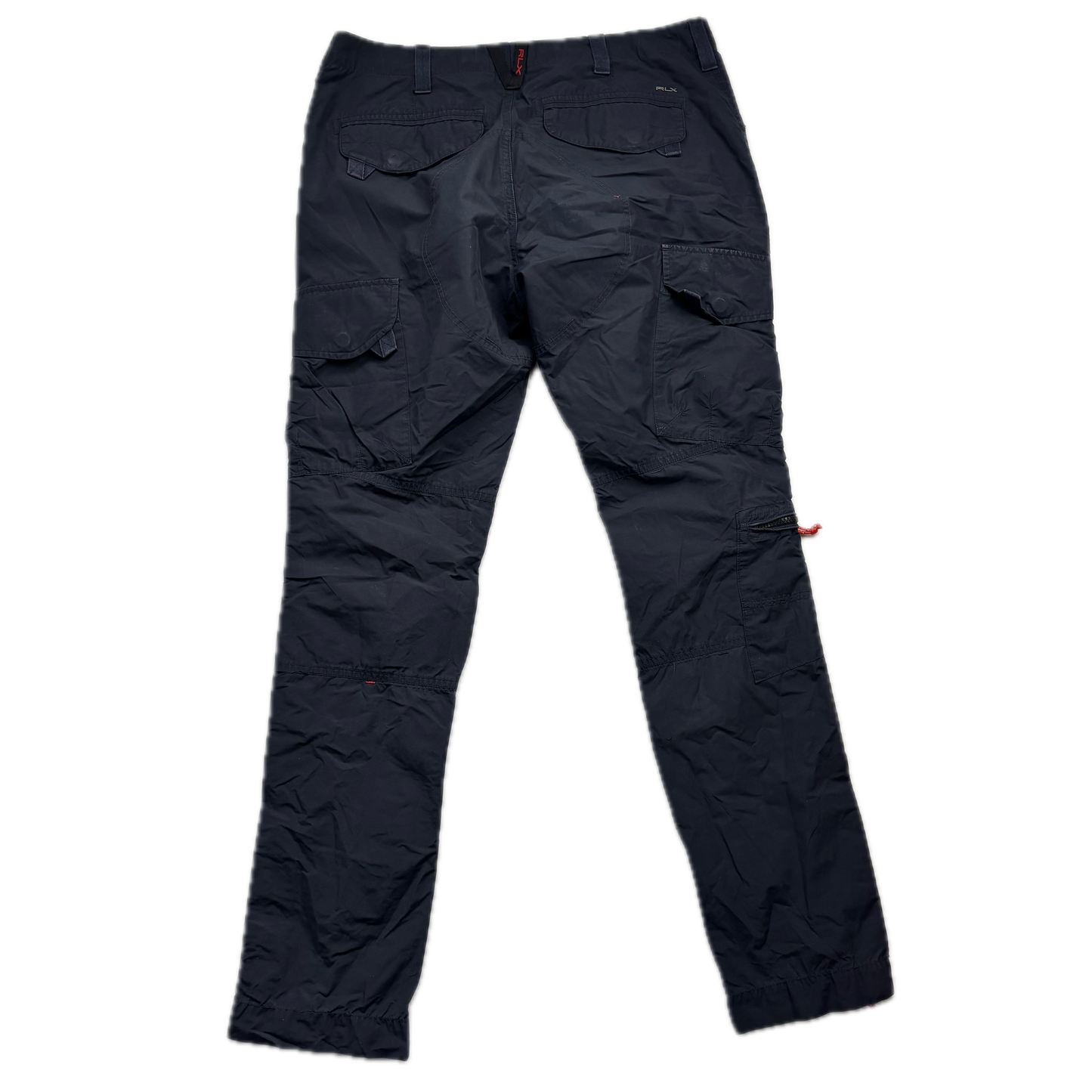 RLX Navy Blue Cargo Pants Utility Trousers- 34/34