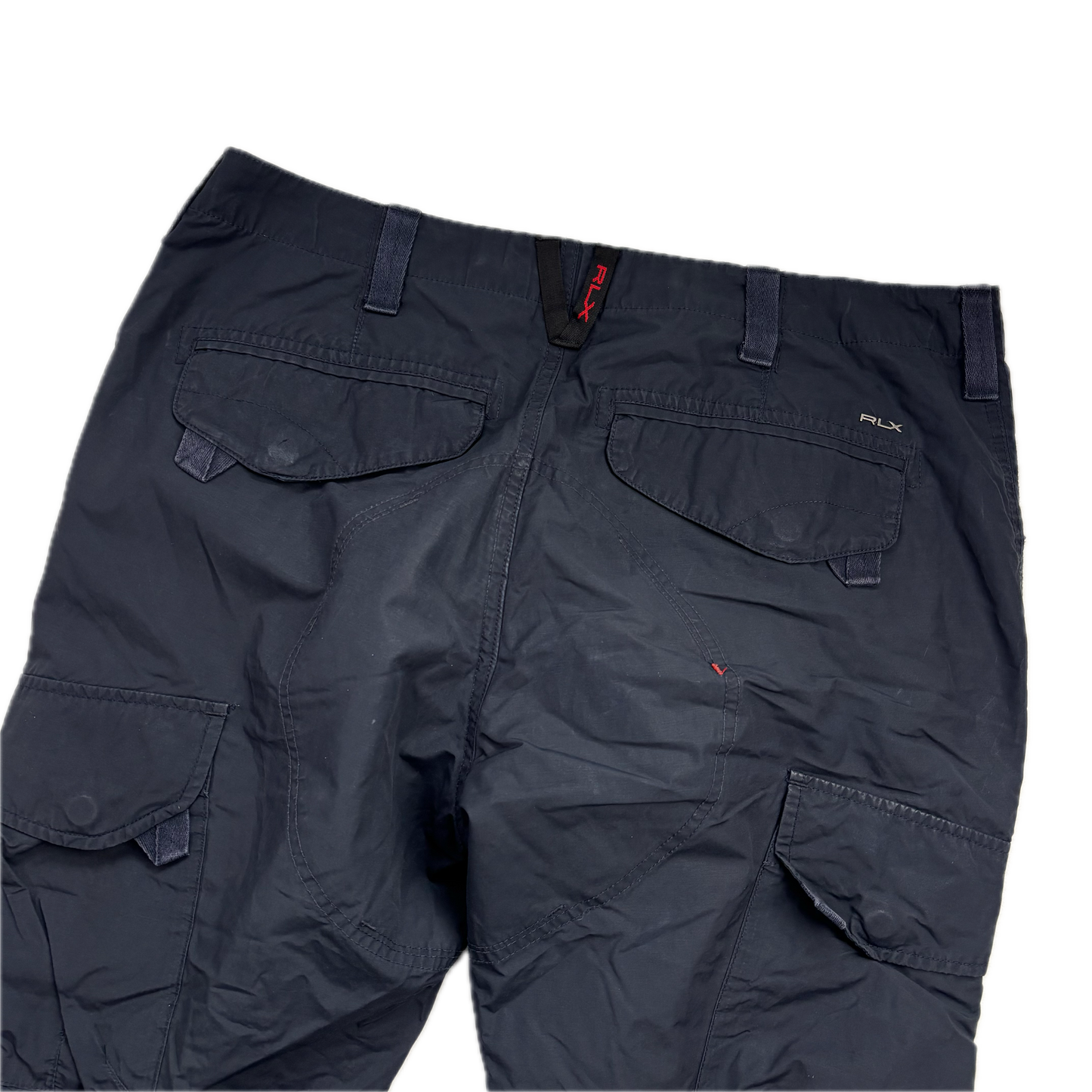 RLX Navy Blue Cargo Pants Utility Trousers- 34/34