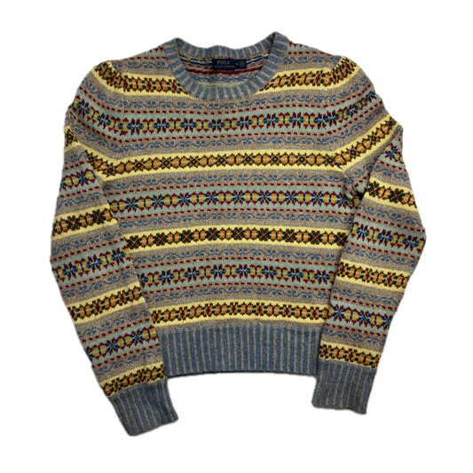 Polo Ralph Lauren Fairisle Jumper (Cotton Silk Linen Wool Cashmere) - M