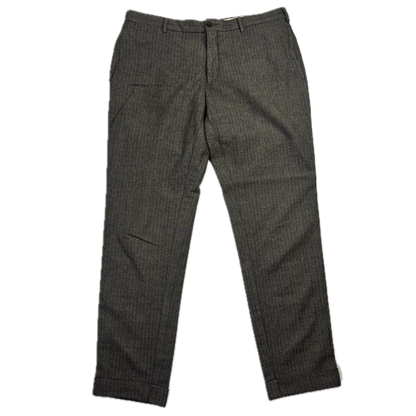 Polo Ralph Lauren Grey Herringbone Dress Pants Preppy Fit (Wool) - 34/35
