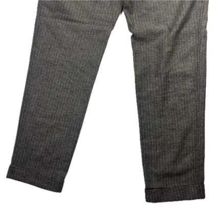 Polo Ralph Lauren Grey Herringbone Dress Pants Preppy Fit (Wool) - 34/35