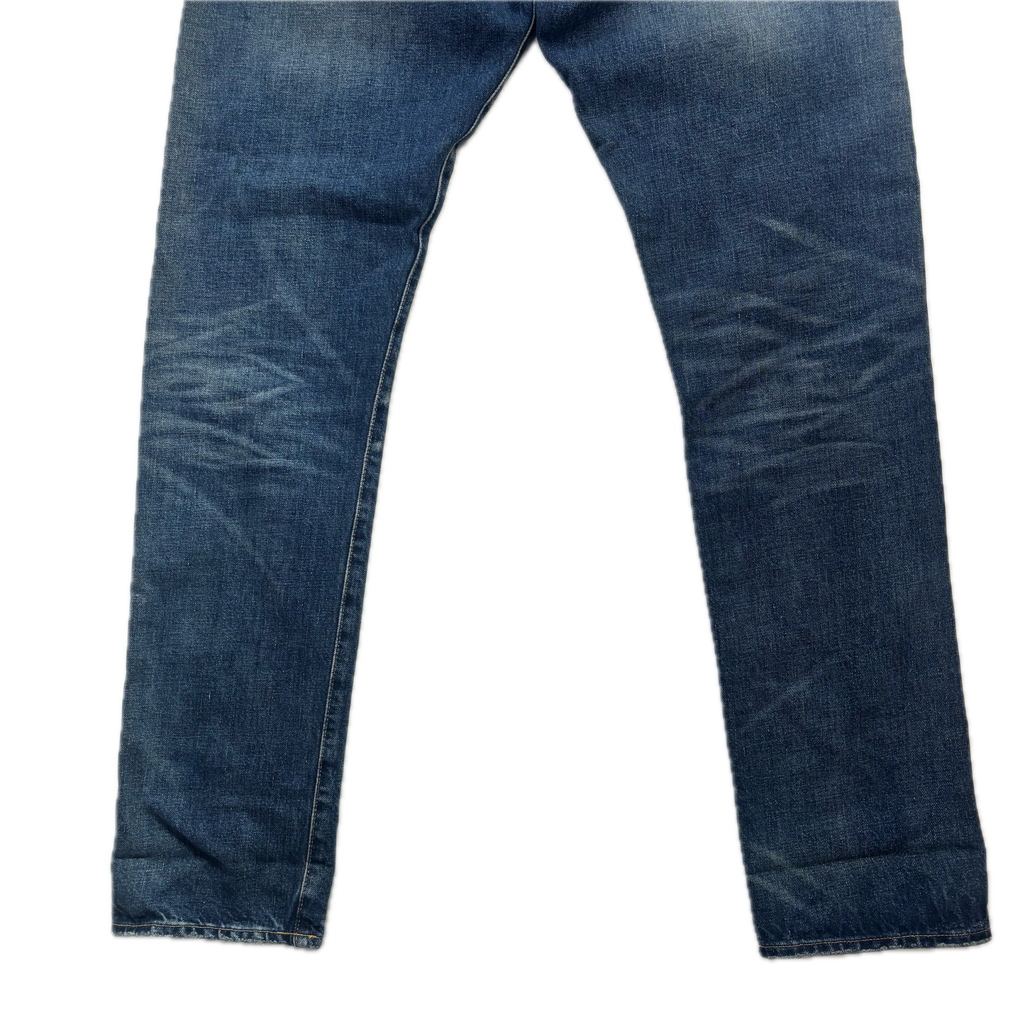 Polo Ralph Lauren Sullivan Slim Straight Jeans Patchwork Distressed - 34x34