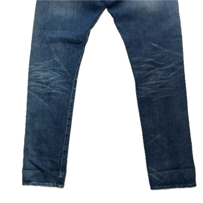 Polo Ralph Lauren Sullivan Slim Straight Jeans Patchwork Distressed - 34x34