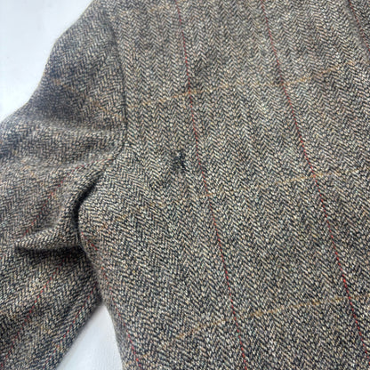Polo Ralph Lauren Dark Green Herringbone Tweed Blazer Sports Coat Wool - 42R