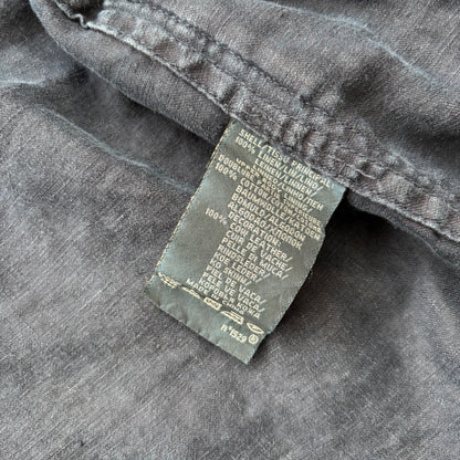 Polo Ralph Lauren Navy Blue Hooded Utility Cargo Jacket (Linen) - XXL