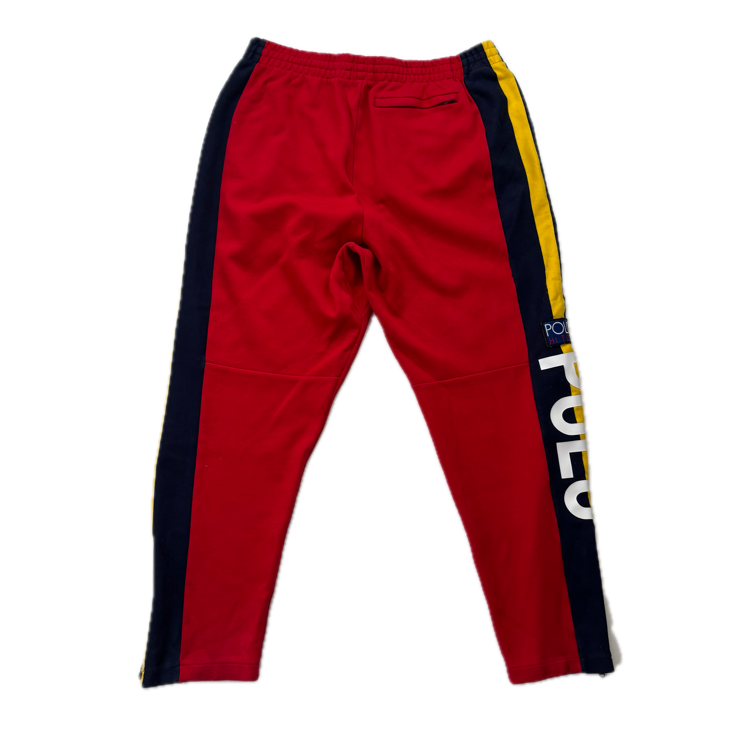 Polo Hi-Tech Red Joggers Track Pants Retro - XL