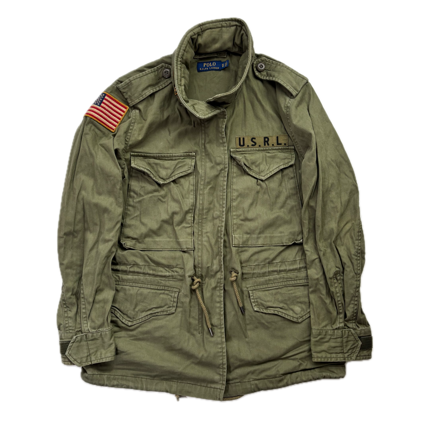 Polo Ralph Lauren Green Military Field Jacket - XS