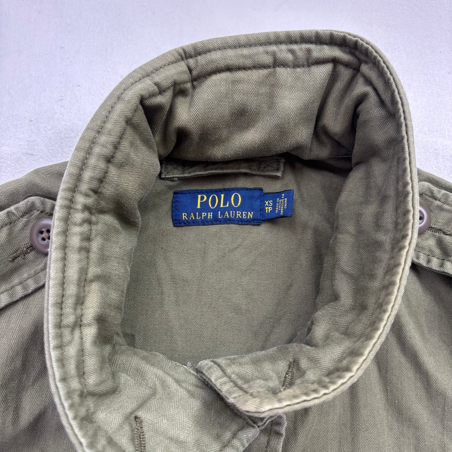 Polo Ralph Lauren Green Military Field Jacket - XS