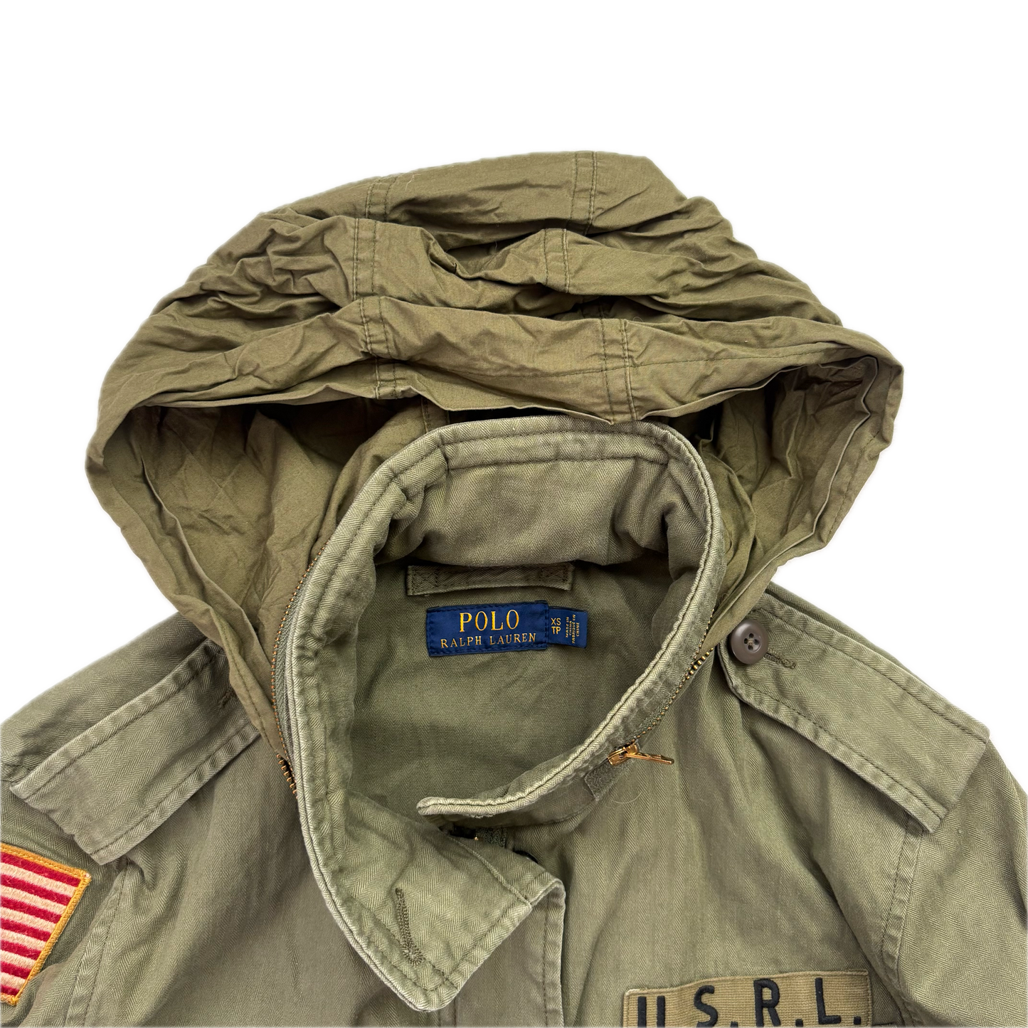 Polo Ralph Lauren Green Military Field Jacket - XS
