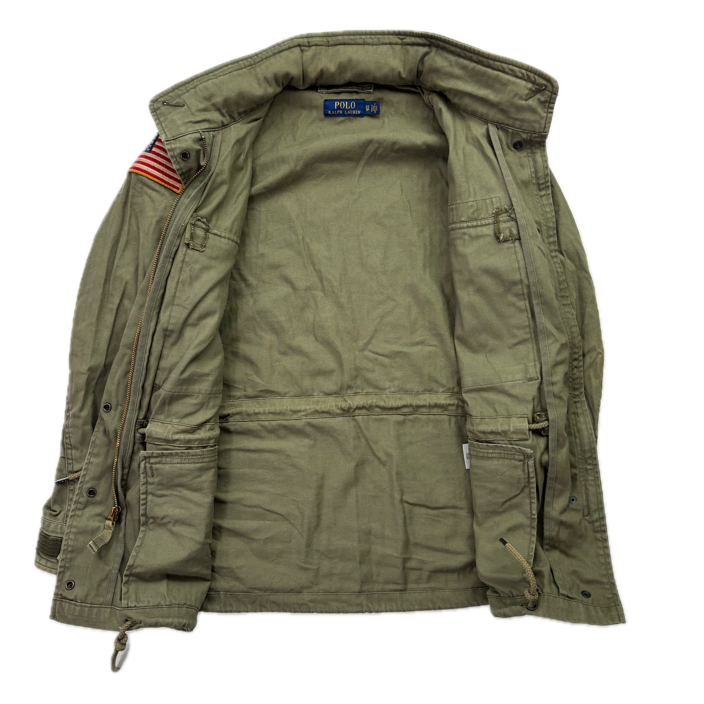 Polo Ralph Lauren Green Military Field Jacket - XS
