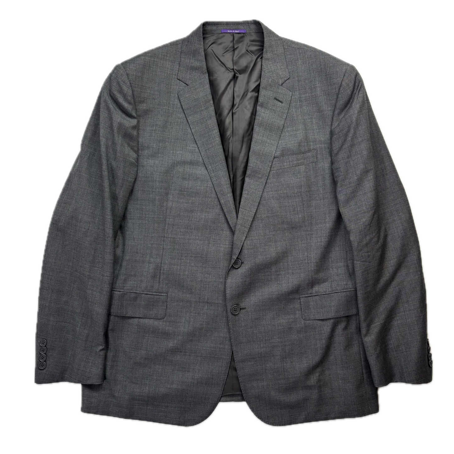 Ralph Lauren Purple Label Grey Suit Blazer & Trousers (Wool) - 46R
