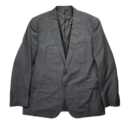 Ralph Lauren Purple Label Grey Suit Blazer & Trousers (Wool) - 46R