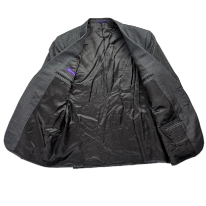Ralph Lauren Purple Label Grey Suit Blazer & Trousers (Wool) - 46R