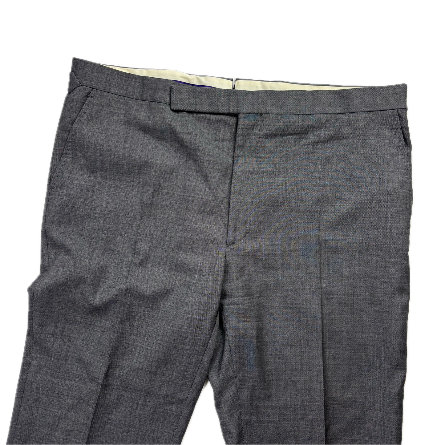 Ralph Lauren Purple Label Grey Suit Blazer & Trousers (Wool) - 46R